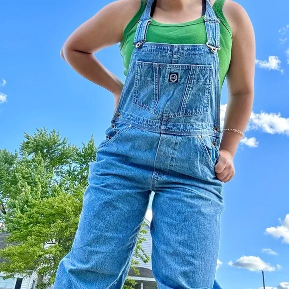 90’s vintage Levi's denim coverall Levi's Stay Loose Denim Coveralls | Uncrate